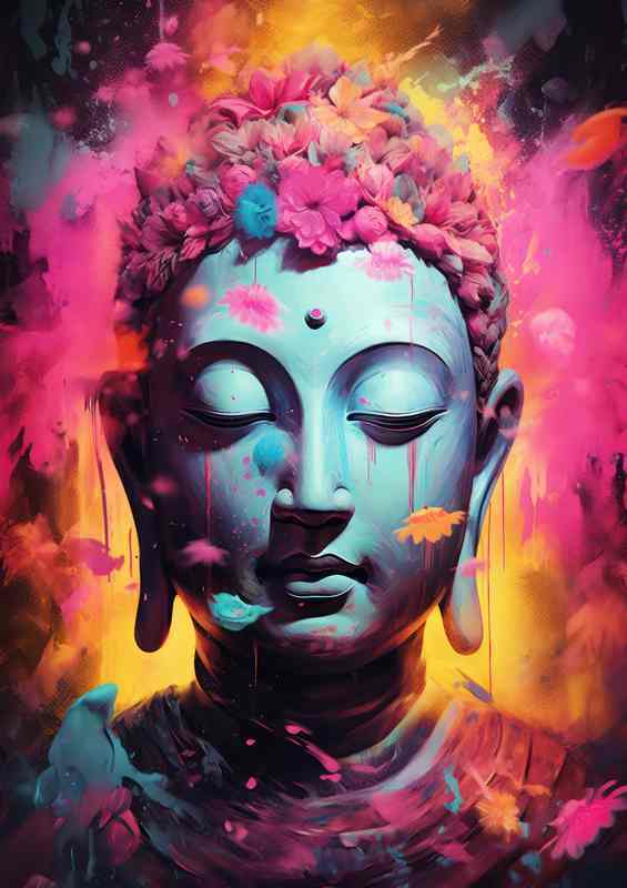 Divine Stillness Mystical Buddhas Peace