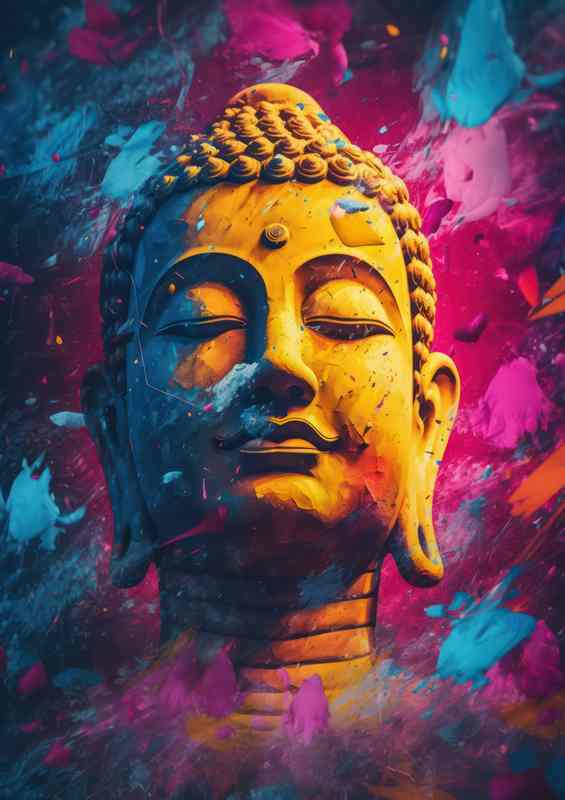 The Gentle Smile of Compassionate Buddha
