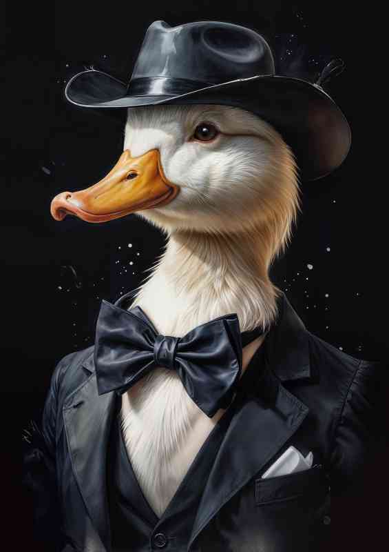 The gangster duck