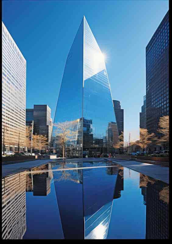 Building Reflection in the ciry