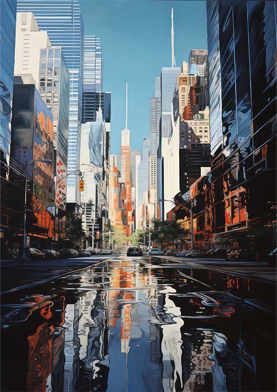 Building Reflections with skyscrapers