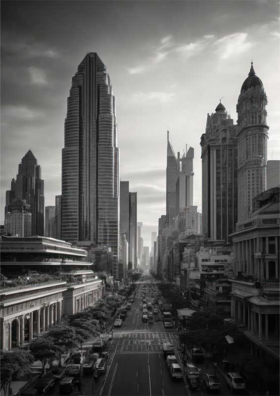 City Street scene