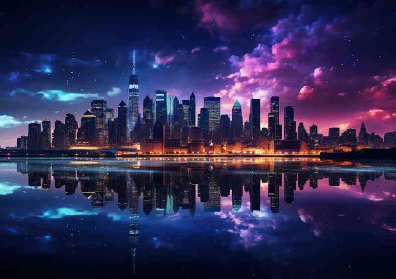 Manhattan skyline Cityscape Circuit A city Journey