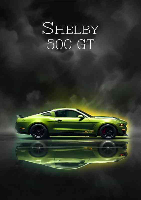 Shelby 500 gt in green