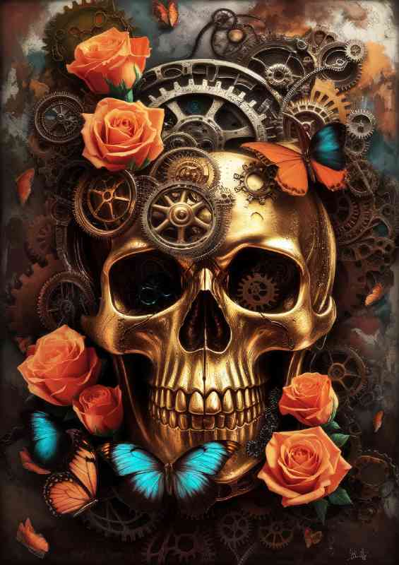 Meticulously crafted artwork that combines elements