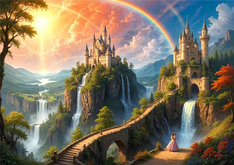 Fairytale castles on the hil