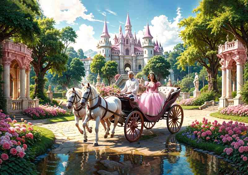 Princess leaving the castle