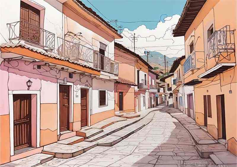 A virtual tour of a painted vista