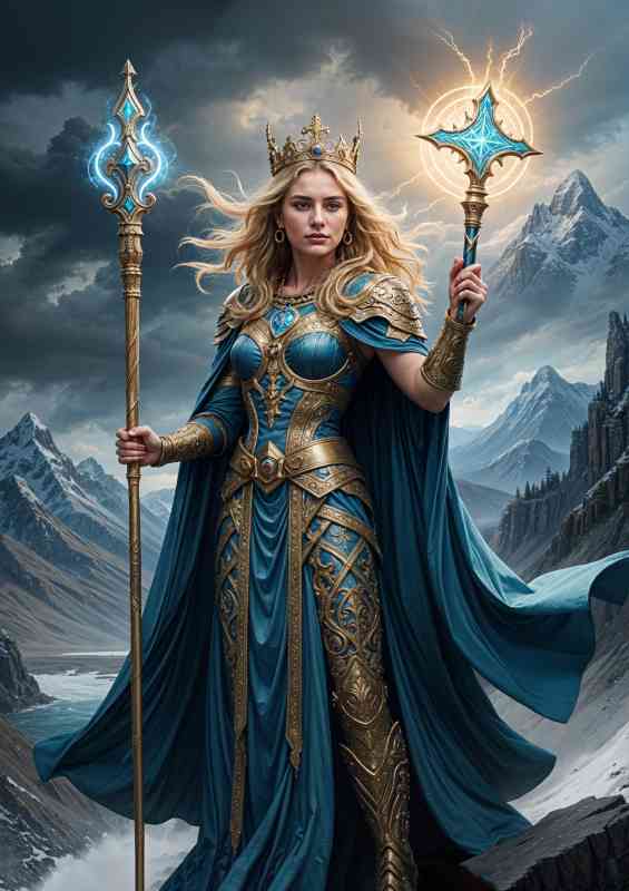 Frigg Goddess of love norse mythology gods
