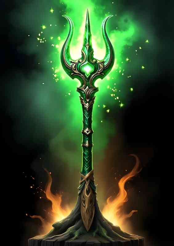 Lokis Scepter stagg norse mythology god