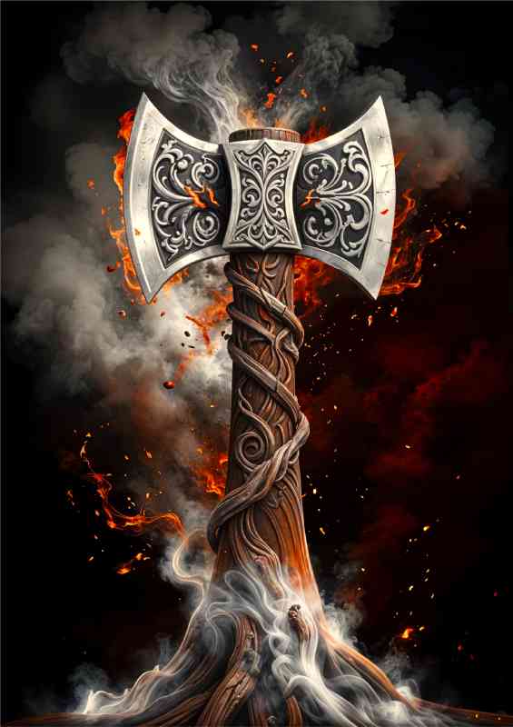 Odins axe from the tree of life