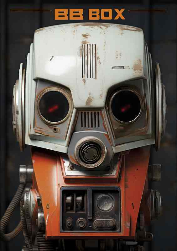 Abstract Automation Cybernetic Faces