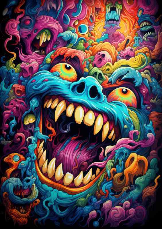 Abstract Faces of Emotion
