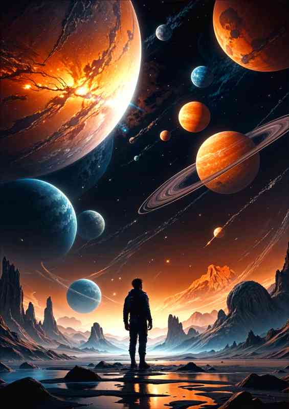 Space gazing the planets