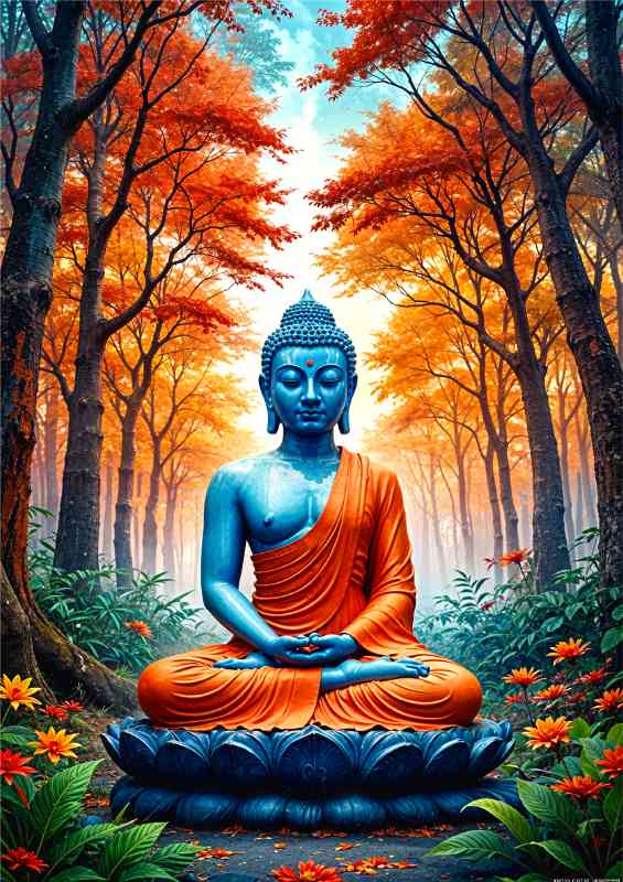 Lord Buddha the enlightened one
