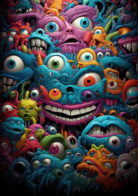 Creative Abstract Faces Gallery