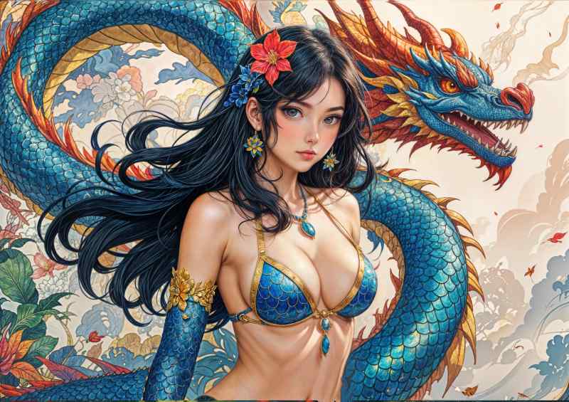 Dragon girl animae