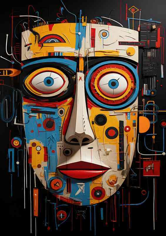 Distorted Dimensions Faces in Abstract Spaces