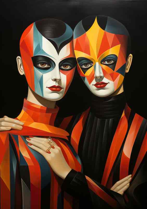 Evolving Egos The Art of Abstract Faces