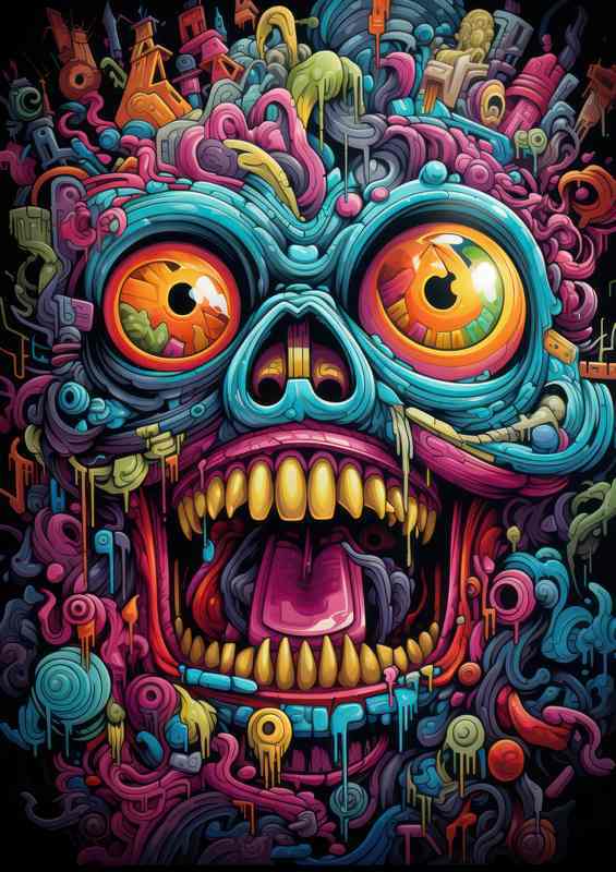 Expressive Abstract Face Art
