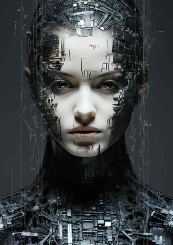 Fragmented Souls Abstract Interpretations of Faces