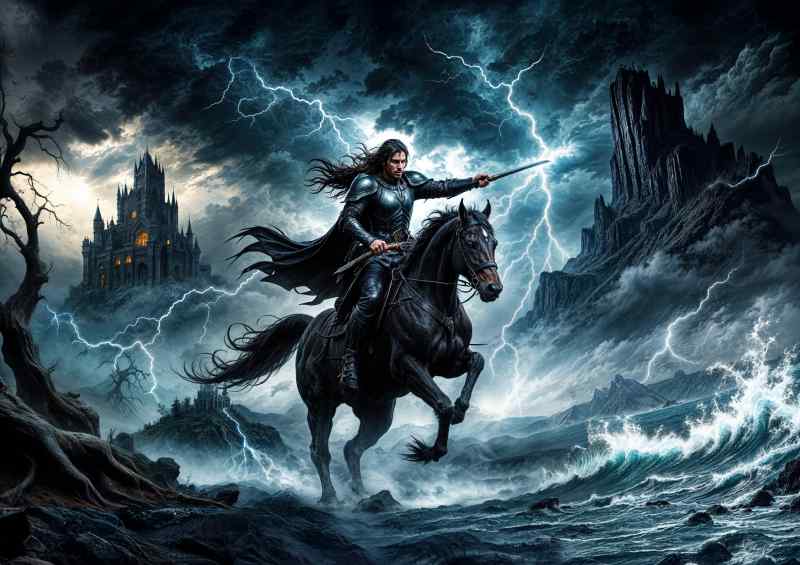 Lord of the castle warrior dark fantasy