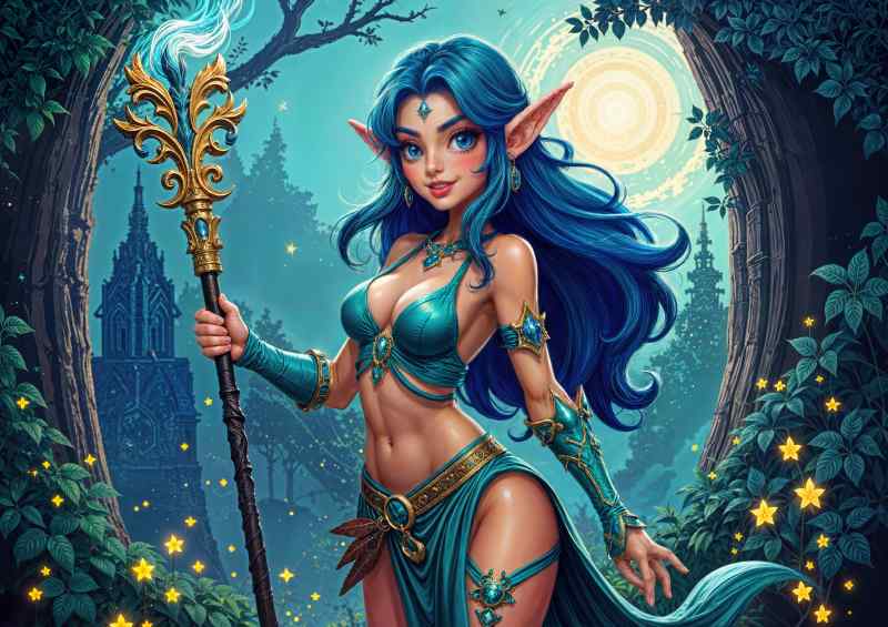 Princess of elfs dark fantasy