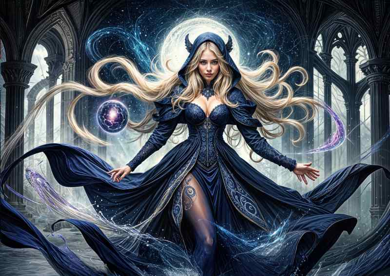 The white witch of dark fantasy