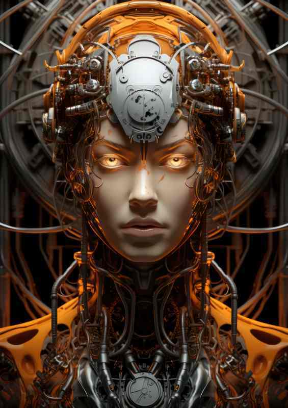 Robotic Reflections Abstract s