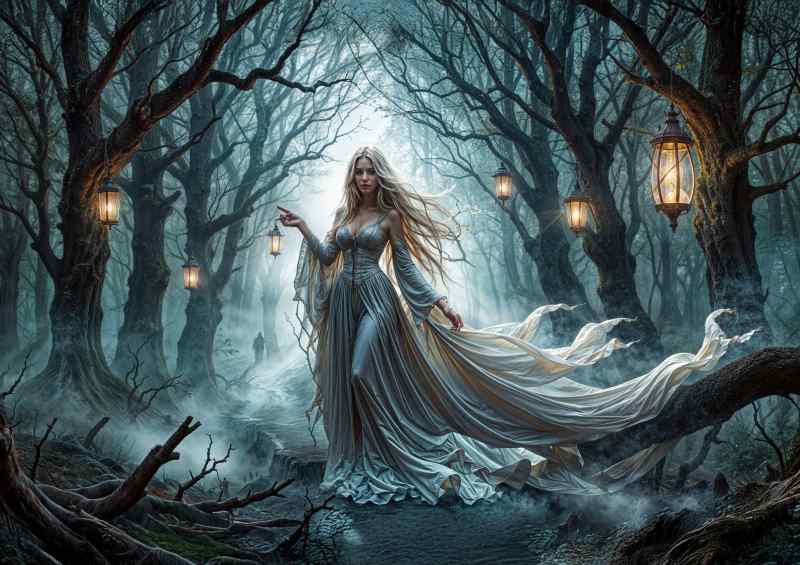 Woodland forest watcher dark fantasy