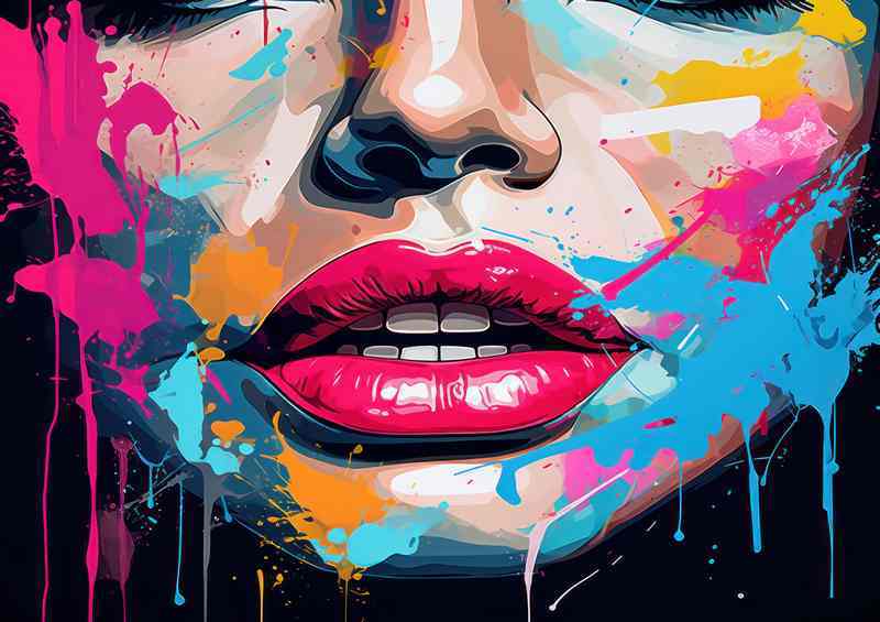 Whispers of the Soul Abstract Face