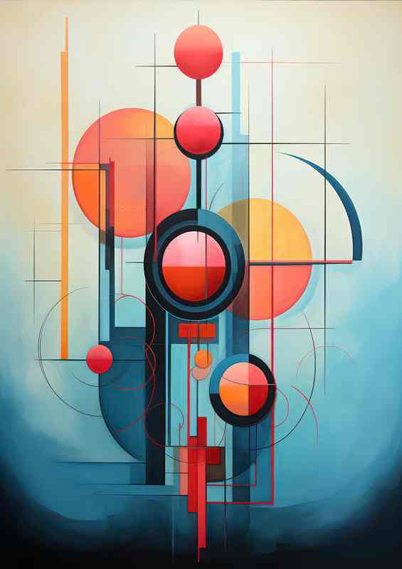 Abstract Color Adventures Shapes that Tell Stories