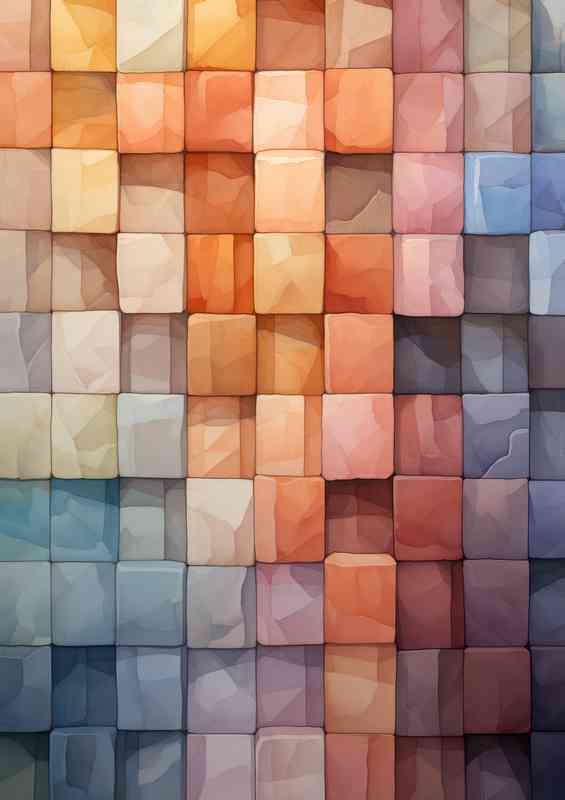 Abstract Color Discoveries Shapes that Alter Perception