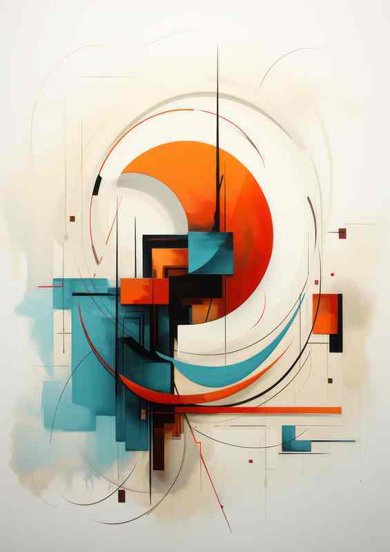 Abstract Color Mysteries Circle Of Life