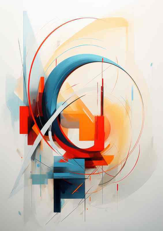 Abstract Color Mysteries Shapes that Transform Reality
