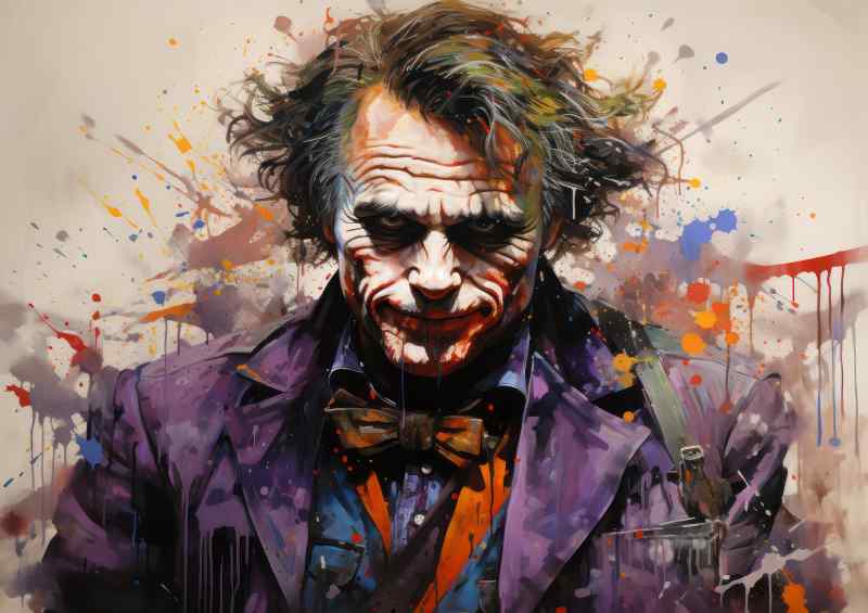 Heath the joker | Metal Poster