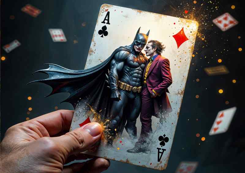 The ace joker | Metal Poster