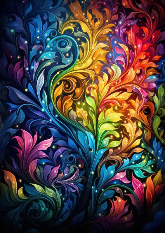 Colorful Abstract Inspirations A Journey through Shapes