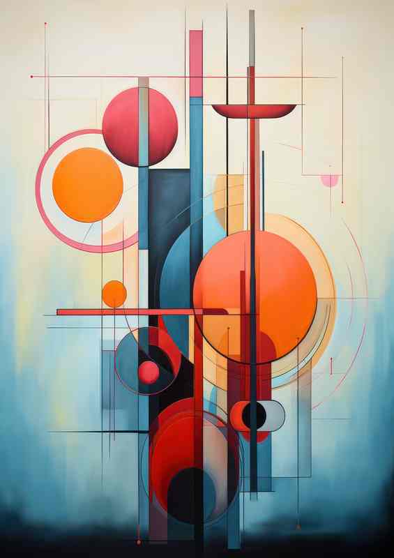 Colorful Abstract Wonders A Geometric Wonder