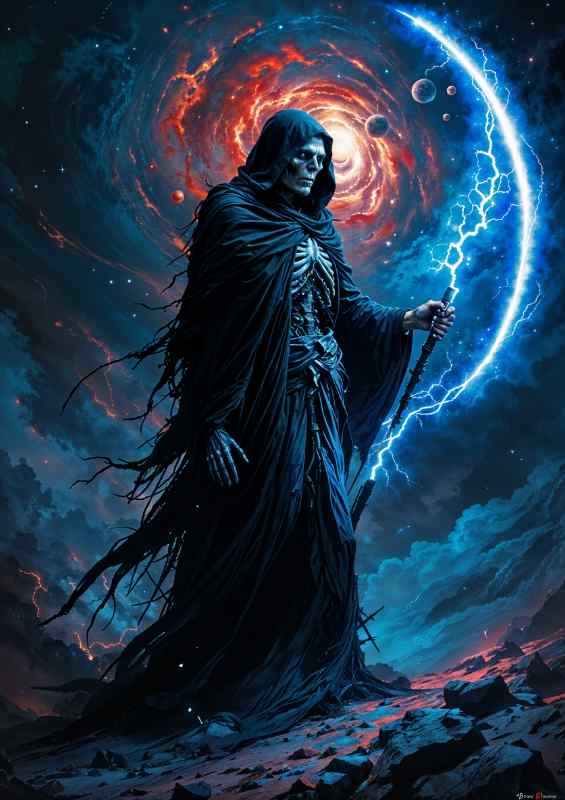 The grim reaper | Metal Poster