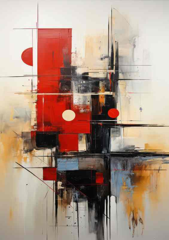 Ethereal Edges The Borders of Abstract Artistry