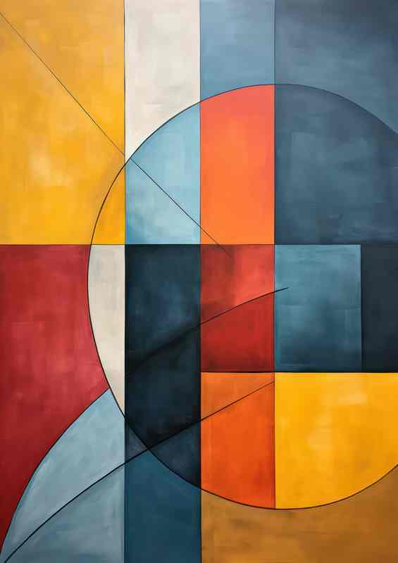 Abstract Hues & Shapes