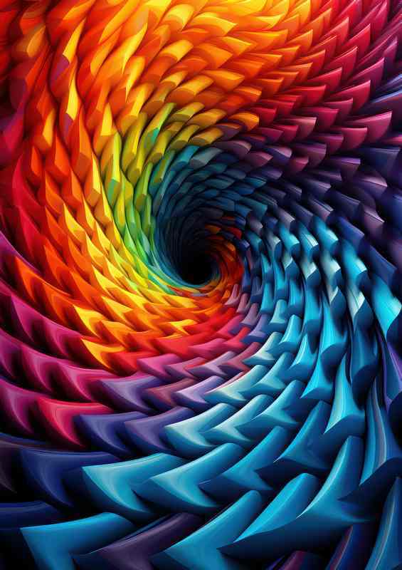 Kaleidoscope Kingdom colours and curves