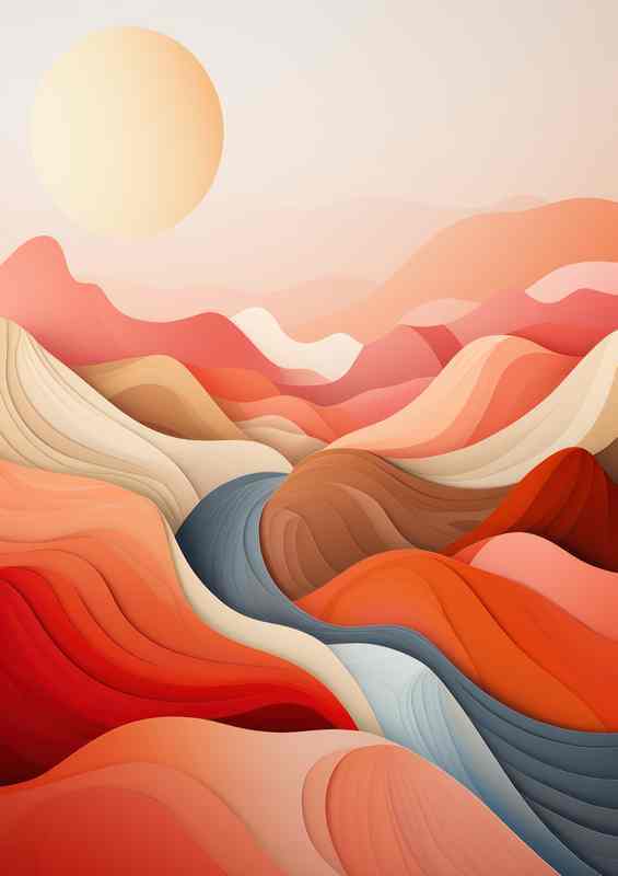 Lustrous Landscapes Illuminating the Abstract Realm