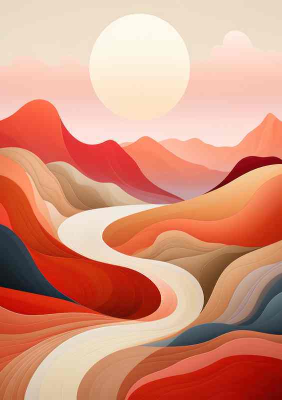 Lustrous Landscapes Panoramas of Palette and Pattern