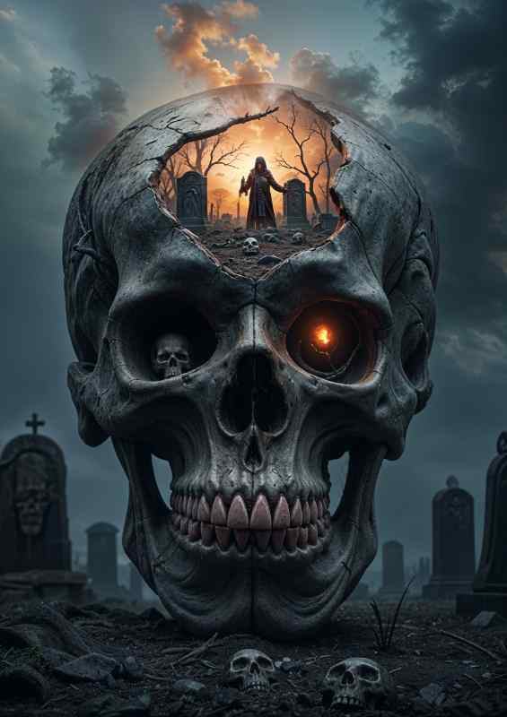 Reform skull of life | Metal Poster