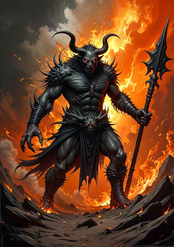 The demon hunter slayer | Metal Poster