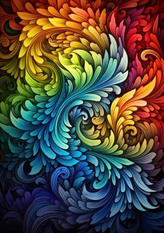 Shading the Silence Emotive Abstract Expressions