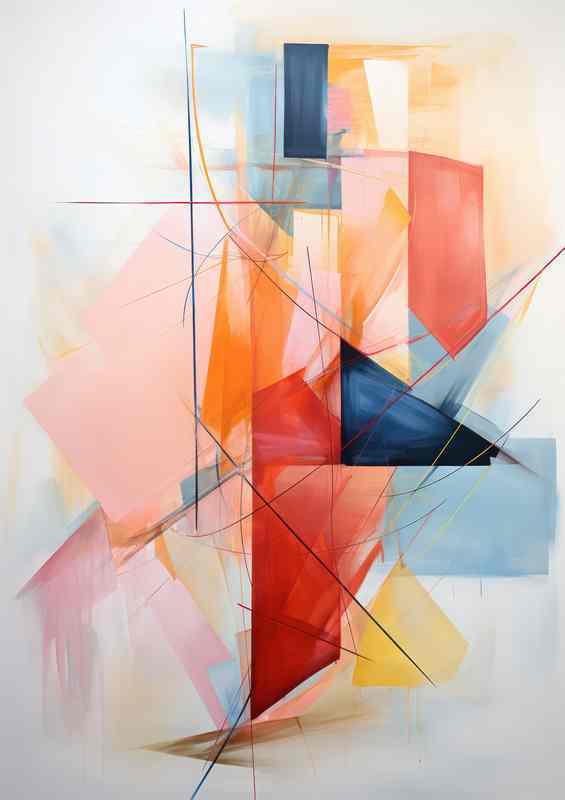 Abstract Color Spectrum Shapes & Hues