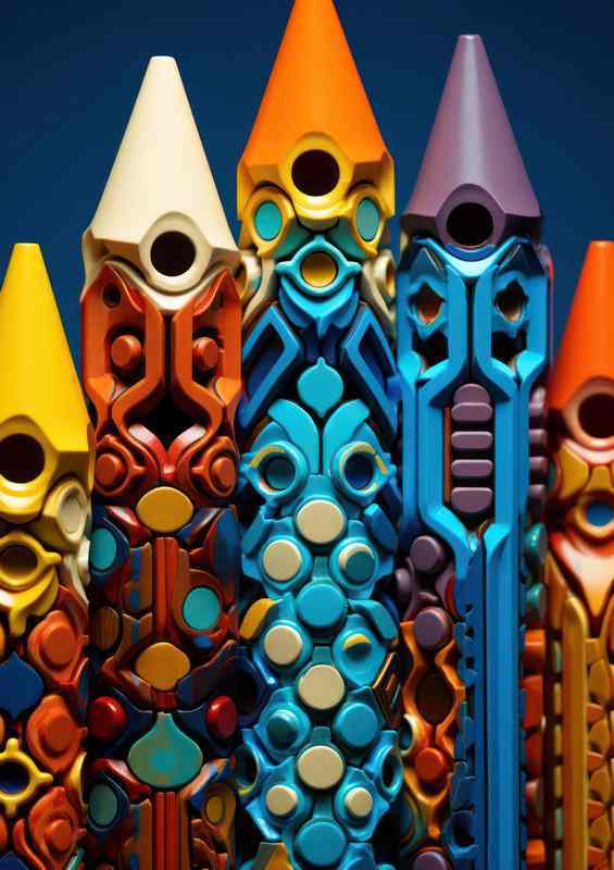 The Essence of Color Abstract Artistic Expressions